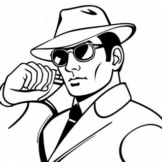 Spy Coloring Page 56681-47104