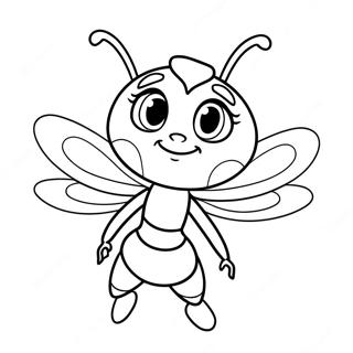 Maya The Bee Coloring Page 56691-47112