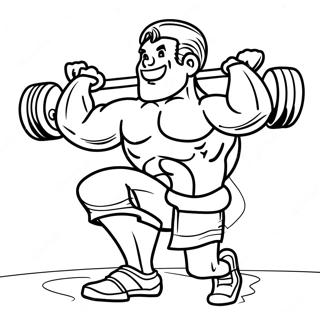 Workout Coloring Page 56751-47159