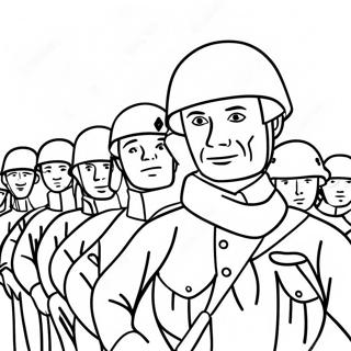 Soldiers In Camouflage Coloring Page 56772-47183