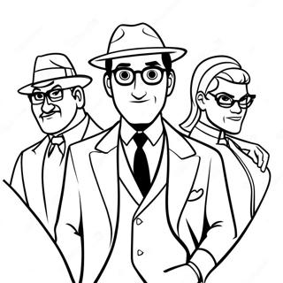 Spies In Disguise Coloring Page 56861-47250