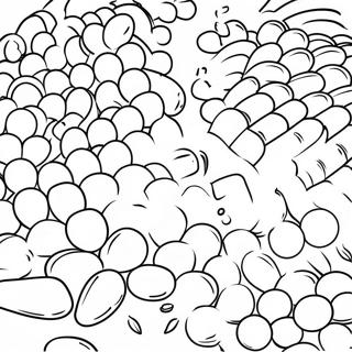 Skittles Coloring Pages