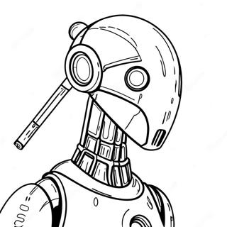 Star Wars Battle Droid Coloring Page 56901-47282