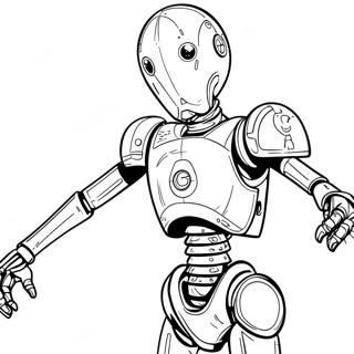 Star Wars Battle Droid Coloring Page 56901-47283