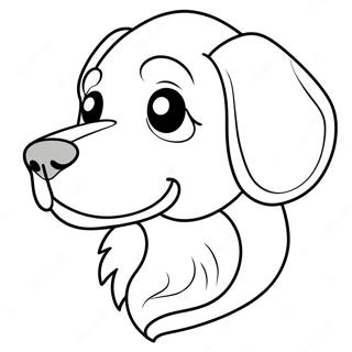 Dog Face Coloring Page 56911-47290