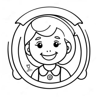 Brownie Girl Scout Logo Coloring Page 56921-47298