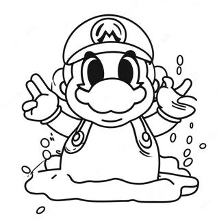 Ice Mario Coloring Page 56991-47353