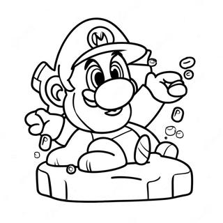 Ice Mario Coloring Page 56991-47354