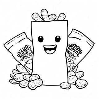 Hot Cheetos Bag Coloring Page 57052-47390