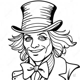 Mad Hatter Coloring Page 57062-47398