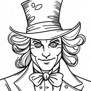 Mad Hatter Coloring Page 57062-47399