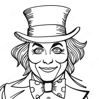 Mad Hatter Coloring Page 57062-47400