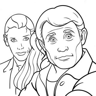 Movie Characters Coloring Page 57072-47411