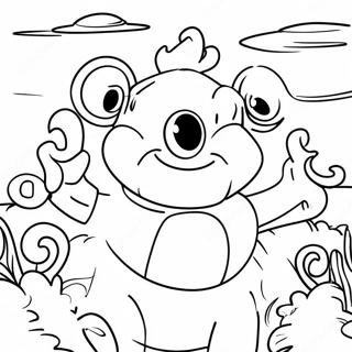 Animated Movie Characters Coloring Page 57073-47413