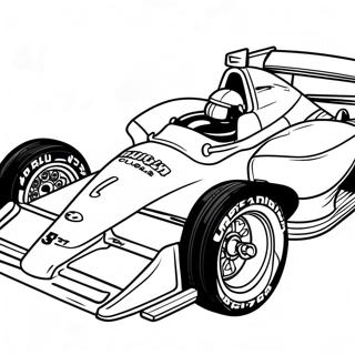 Fast Indy Car Racing Coloring Page 57083-47420