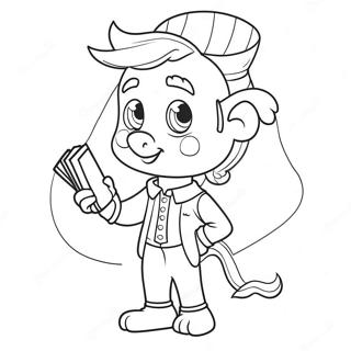 Charming Kevin Henkes Characters Coloring Page 57093-47426