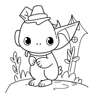 Charming Kevin Henkes Characters Coloring Page 57093-47497