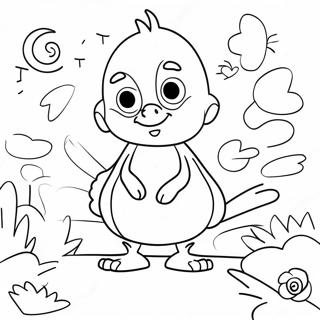 Charming Kevin Henkes Characters Coloring Page 57093-47498