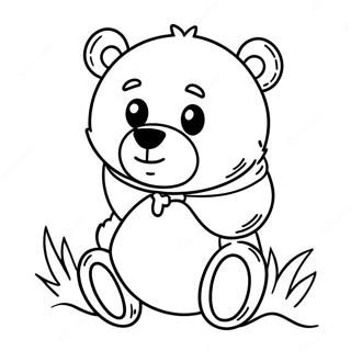 Scary Bear Coloring Page 57102-47436