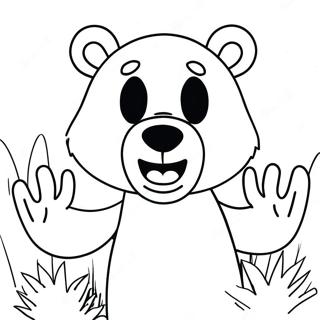 Scary Bear Coloring Page 57102-47505