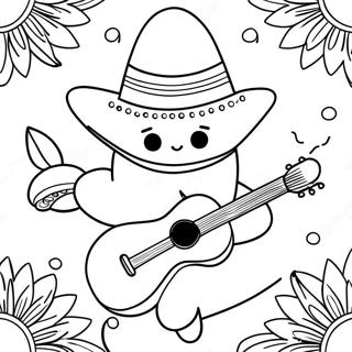 Cinco De Mayo Celebration Coloring Page 57112-47514