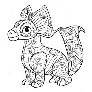 Alebrijes Coco Coloring Page 57132-47536