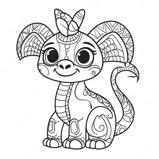 Colorful Alebrijes From Coco Coloring Page 57133-47461