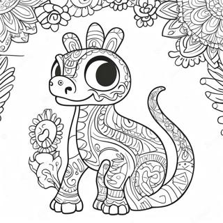 Colorful Alebrijes From Coco Coloring Page 57133-47462