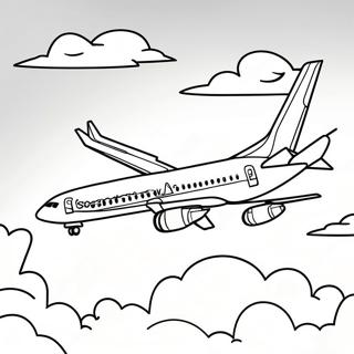 Southwest Airlines Logo Coloring Page 57162-47482