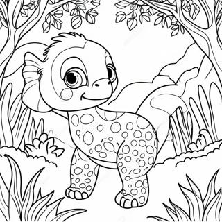 Pointillism Animal Kingdom Coloring Page 57173-47566