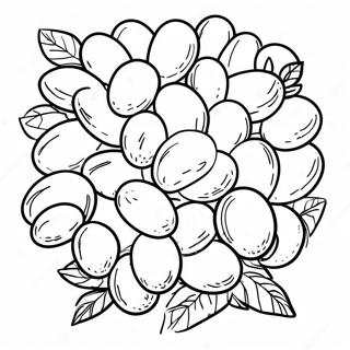 Beans Coloring Pages