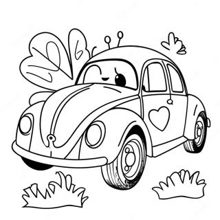 Love Bug Coloring Page 57202-47603