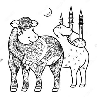 Eid Al Adha Coloring Pages