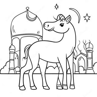 Eid Al Adha Coloring Page 57232-47606