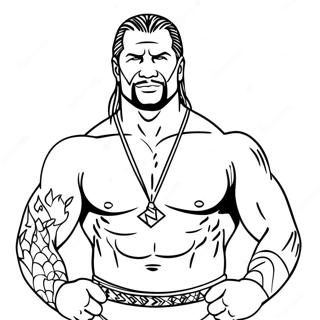 Wwe Coloring Page 57242-47611