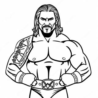 Wwe Coloring Page 57242-47612