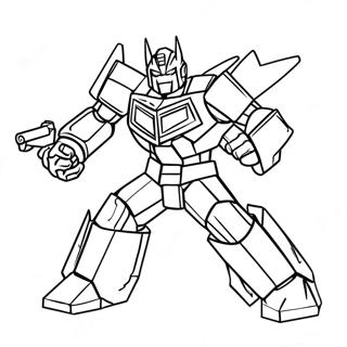 Transformers Unicorn In Battle Coloring Page 57284-47647