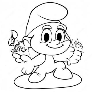 Smurfs Coloring Page 5733-4585