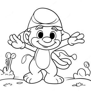 Smurfs Coloring Page 5733-4587