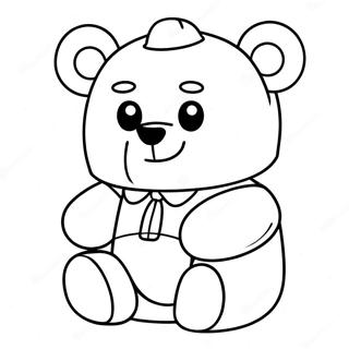 Roblox Bear Coloring Page 57343-47692