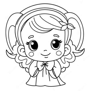 Precious Moments Angel Coloring Page 57373-47716