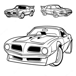 Trans Am Coloring Pages