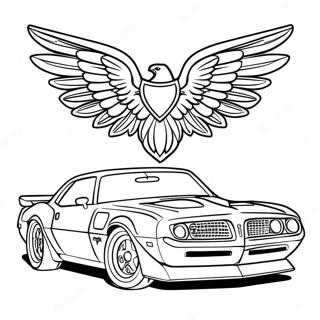 Trans Am Racing Car Coloring Page 57425-47754