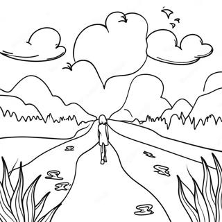 Inspirational Recovery Journey Coloring Page 5744-4597