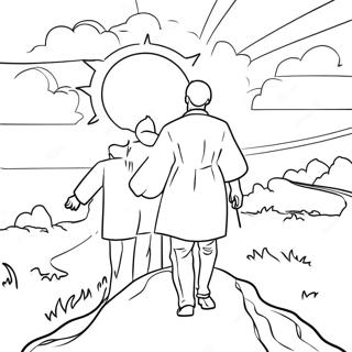 Inspirational Recovery Journey Coloring Page 5744-4598