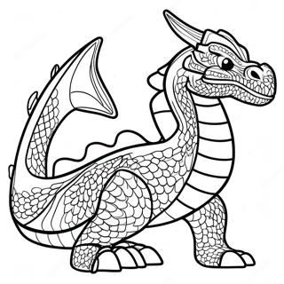 Ninjago Dragon Coloring Pages