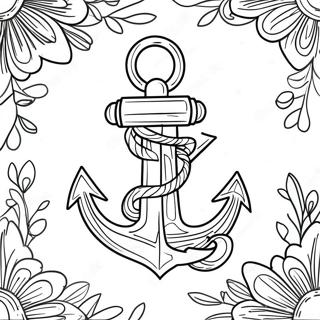 Unique Anchor For Adults Coloring Pages