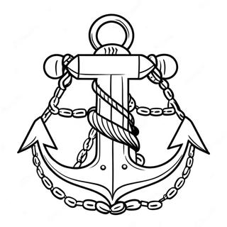 Unique Anchor Coloring Page 57524-47823