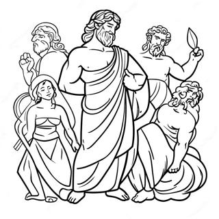 Advanced Mythology Coloring Pages