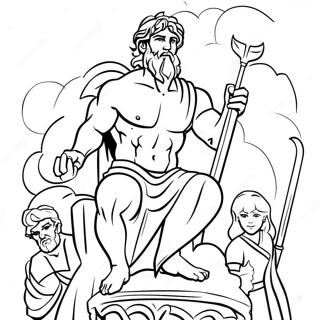 Epic Greek Gods Coloring Page 57565-47855